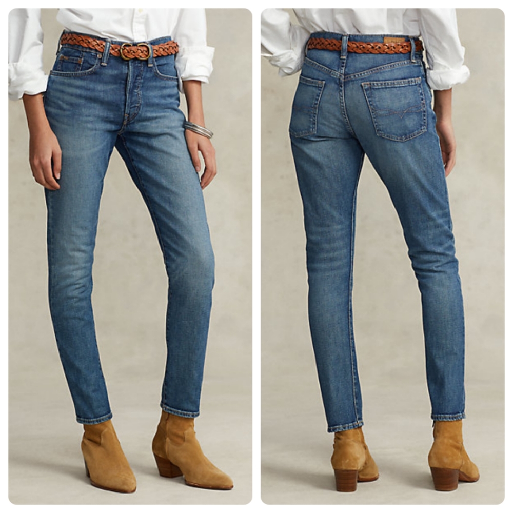 Polo Ralph Lauren Callen High-Rise Slim Jean Sz 25